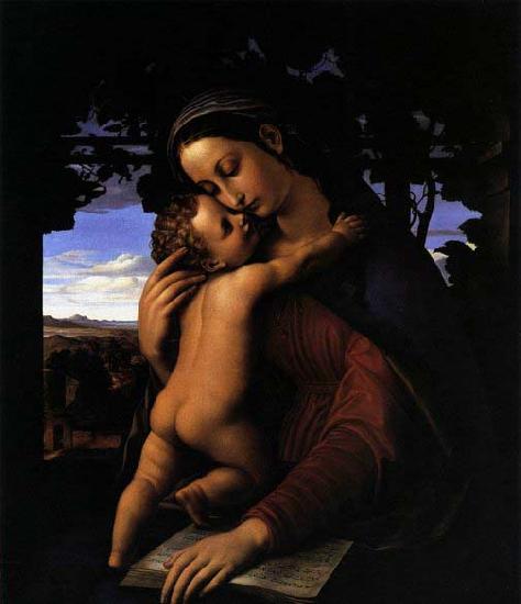 Julius Schnorr von Carolsfeld Madonna and Child